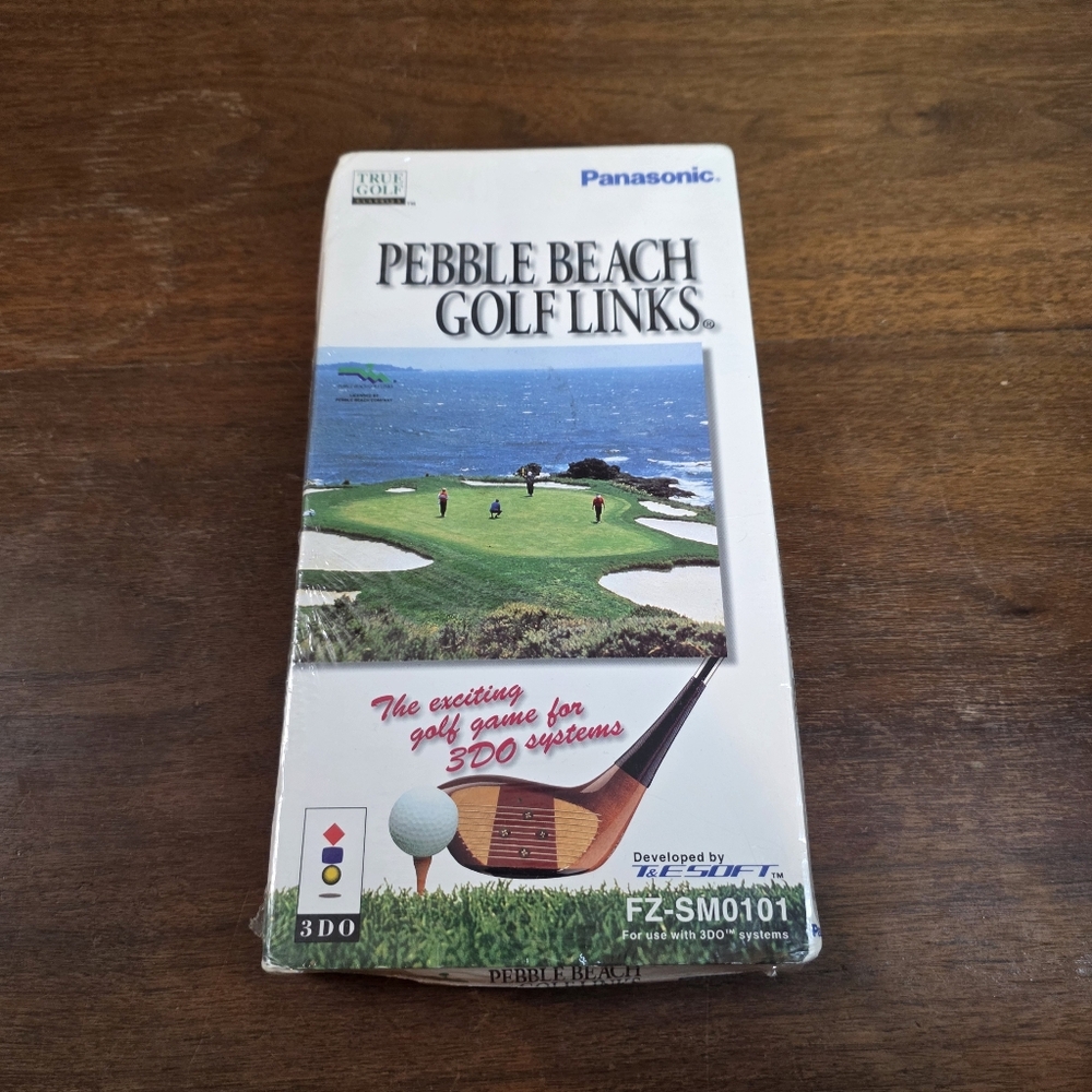Panasonic 3DO Pebble Beach Golf Links NEW Sealed